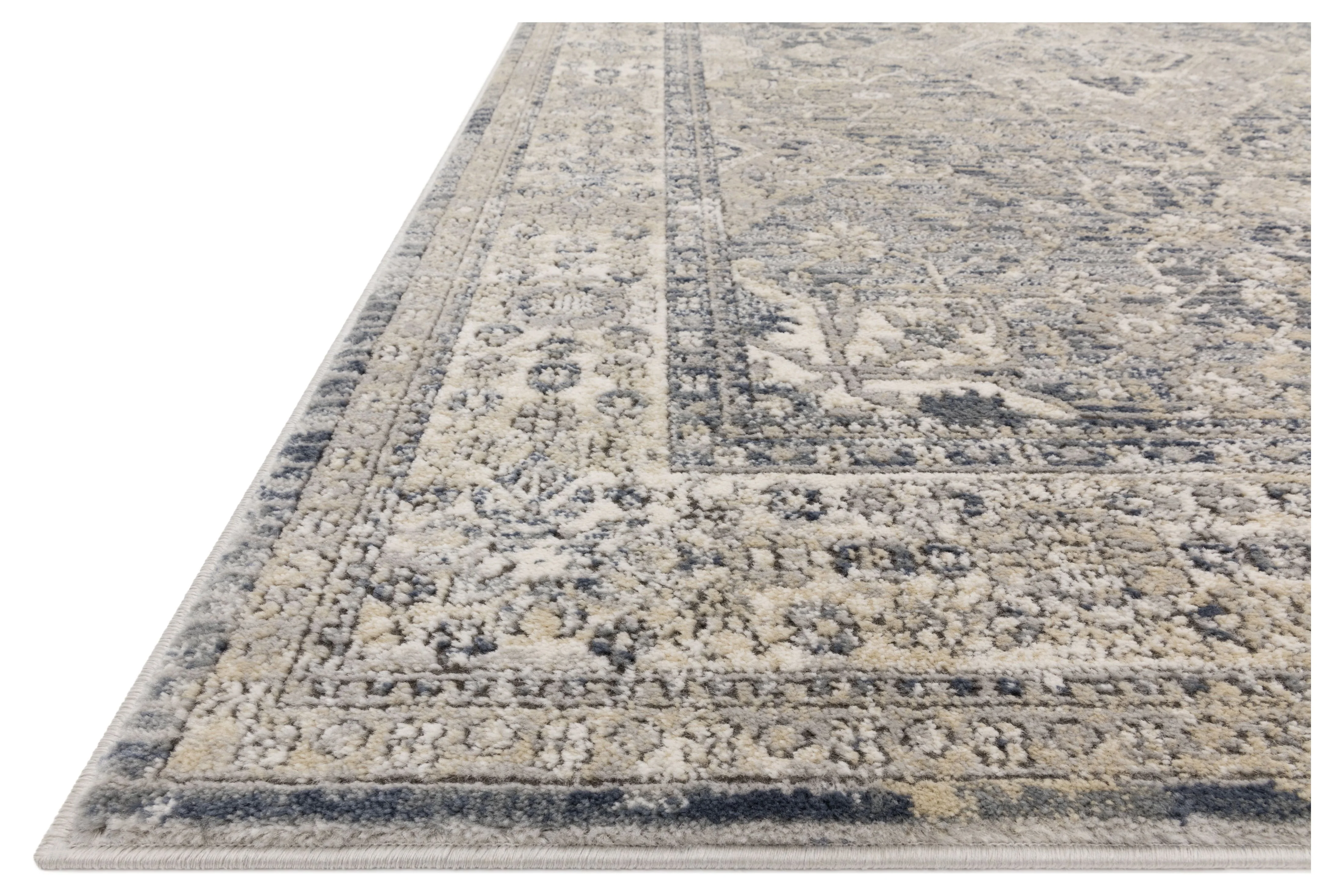 Loloi II Teagan Oriental Sky / Natural Area Rug