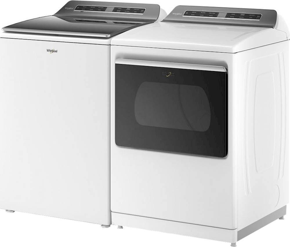 Whirlpool WGD7120HW 7.4 Cu. ft. Smart Capable Top Load Gas Dryer White