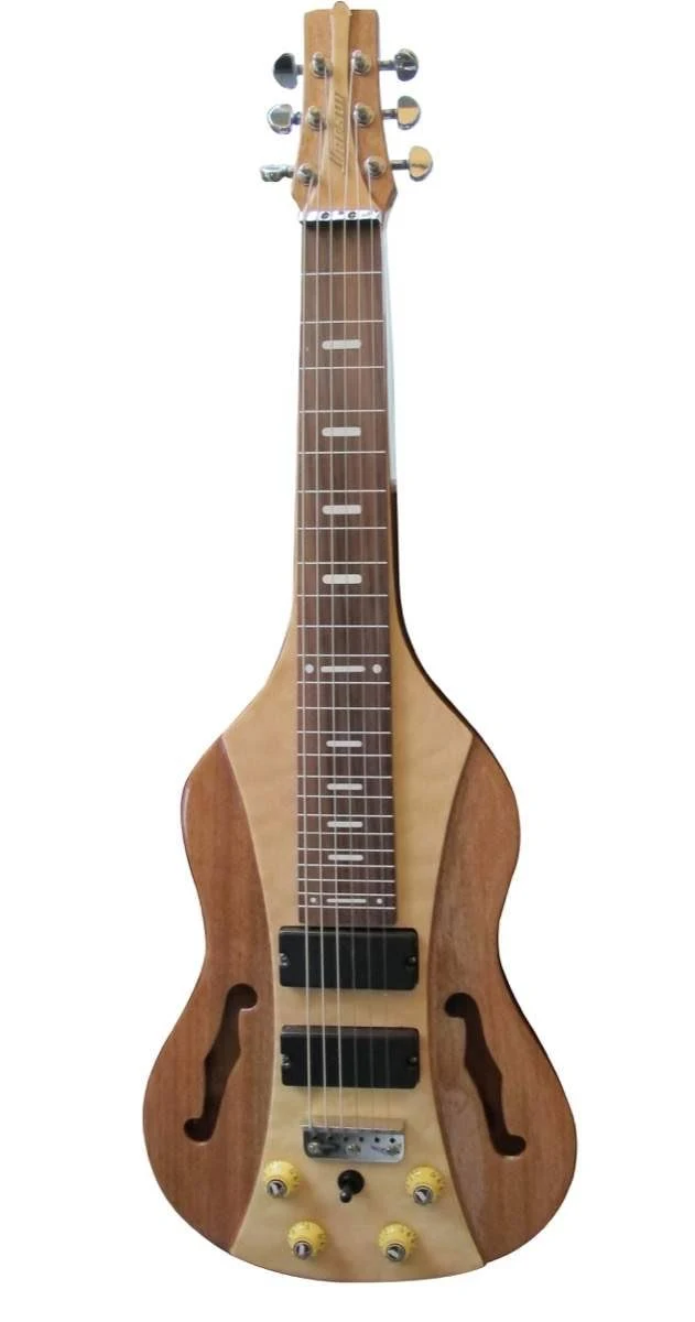 Vorson FLSL-220 Lap Steel Guitar with F-Holes, Natural