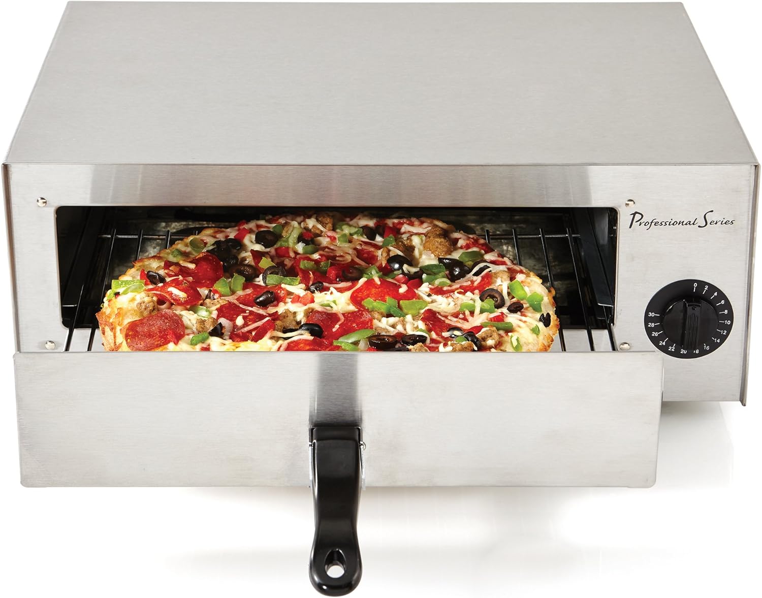 Pizza Oven and Frozen Snack Baker Stainless Steel