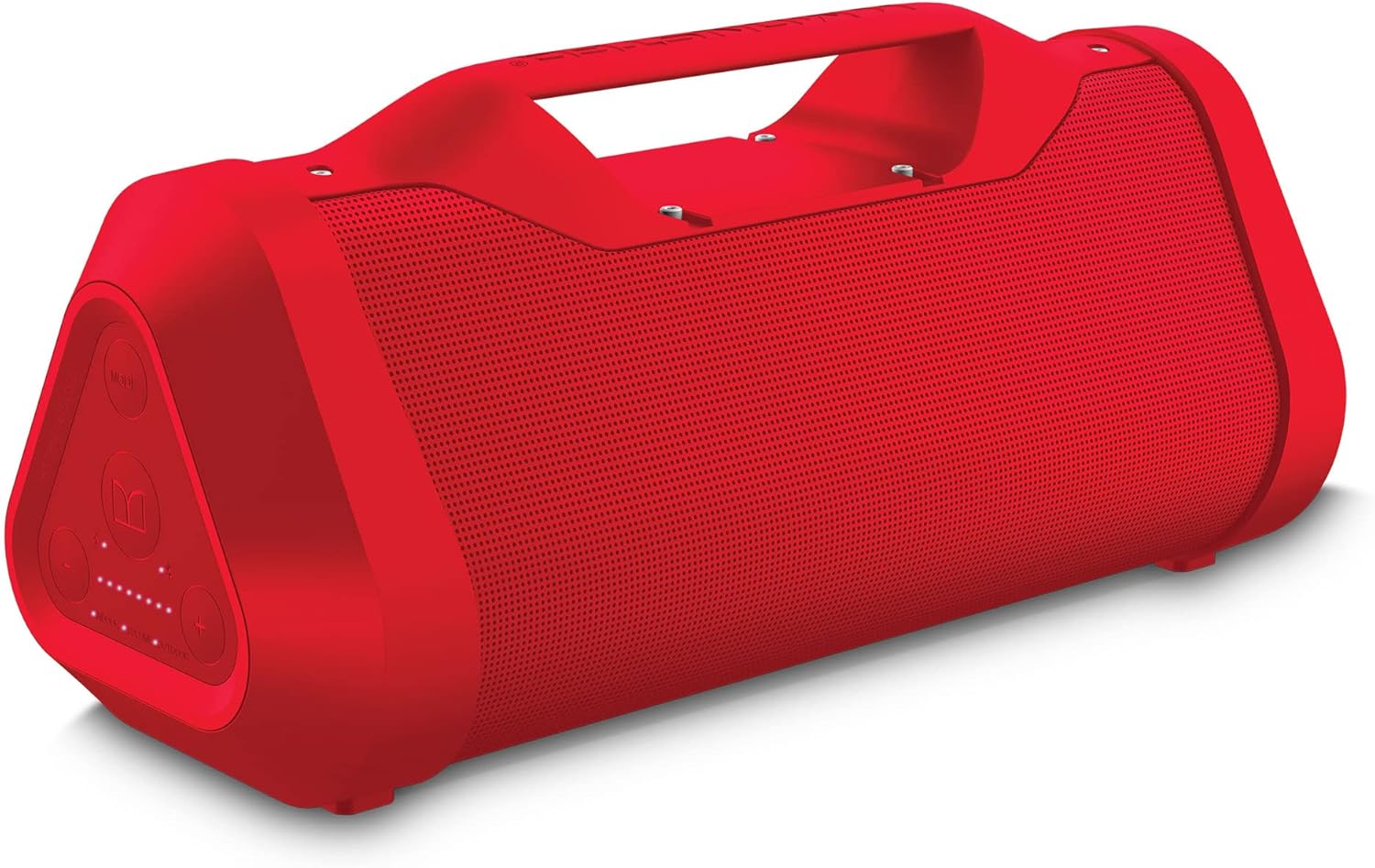 Monster Portable Wireless Bluetooth Speaker, 120W Rechargeable Wireless Boombox, USB Charge Out, IPX5 Water Resistant, (Monster Blaster 3.0), Red