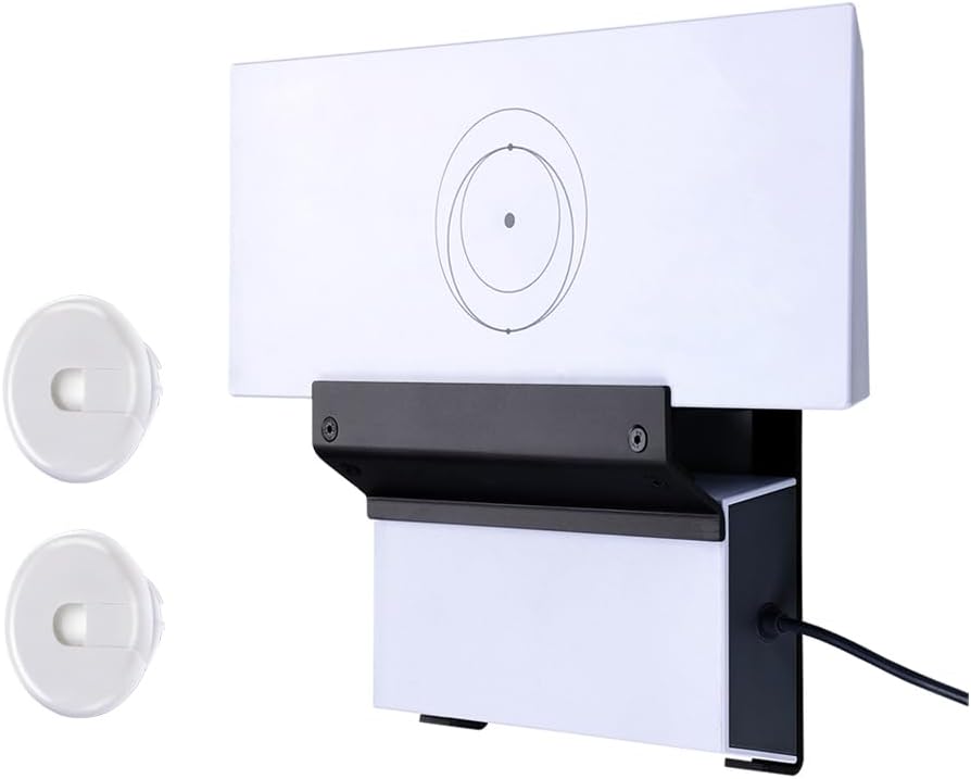 Starlink Gen 3 Router and Power Supply Wall Mount Kit, All-in-one Starlink Standard V3 Mesh Router and Power Supply Mounting Kit Aluminum Bracket for Starlink Gen 3 Protection