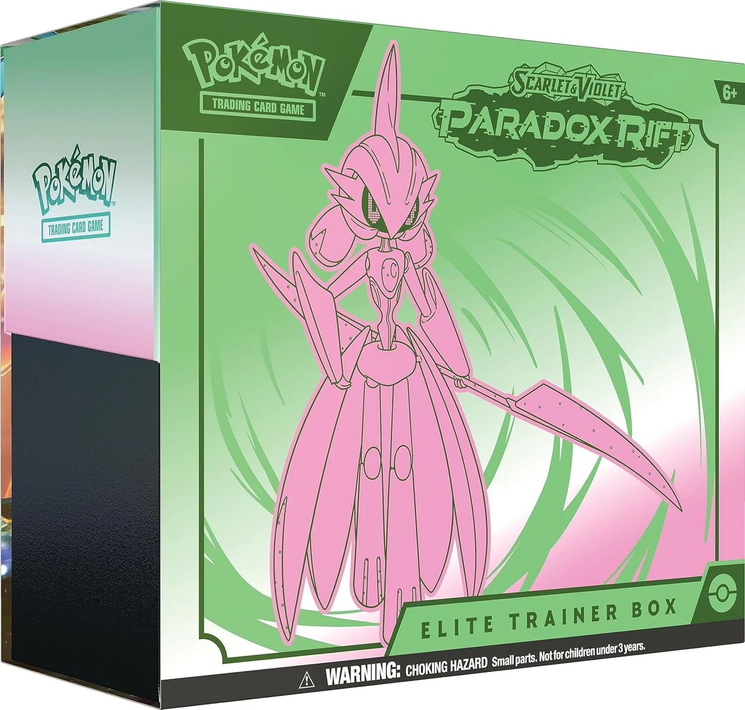 Scarlet & Violet Paradox Rift Elite Trainer Box Pokemon TCG Iron Valiant Trading Card Game