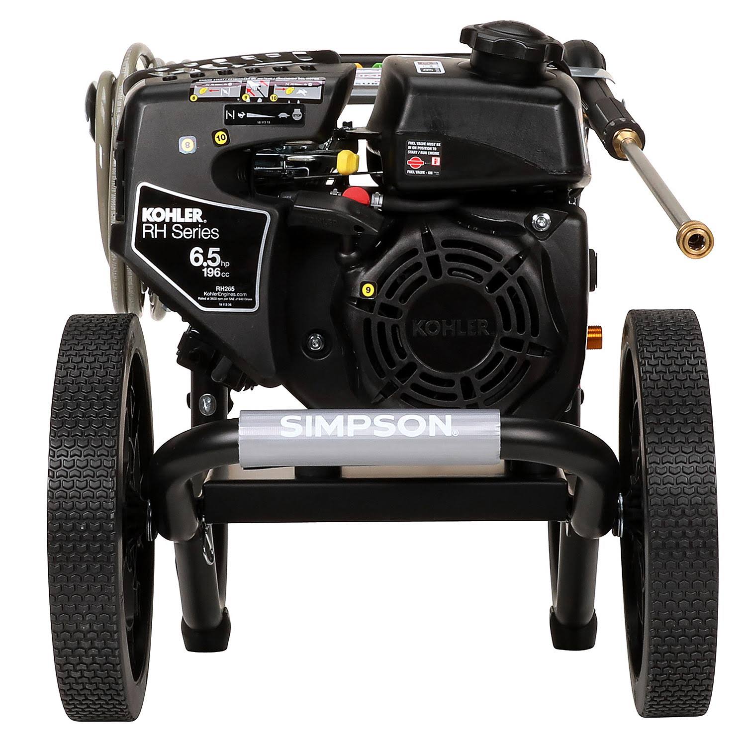 Simpson Kohler RH265 MegaShot 3000-psi 2.4-GPM Gas Pressure Washer