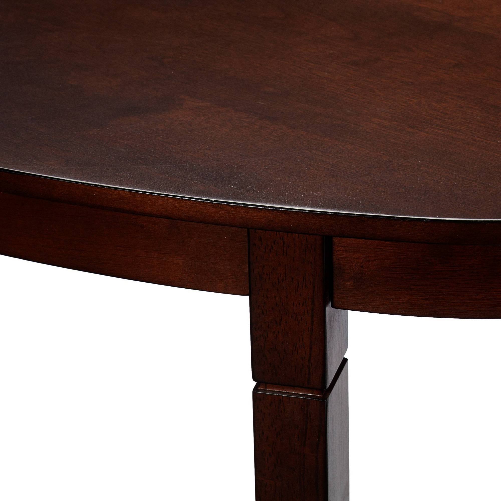 Mallste Demilune Console Table Brown - Aiden Lane