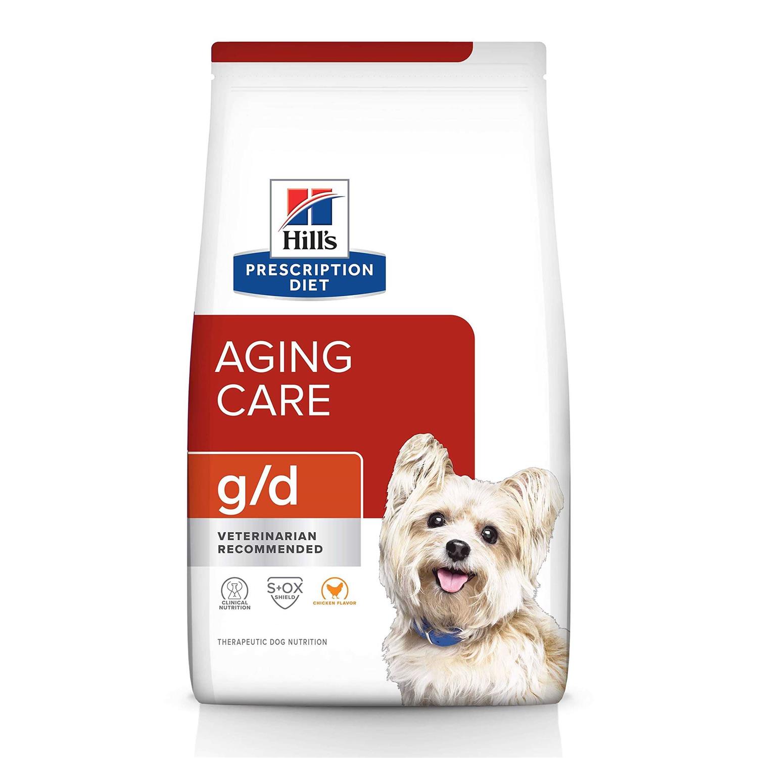 Hill's Prescription Diet g/d Aging Care Chicken Flavor Dry Dog Food - Pet Supplies online store