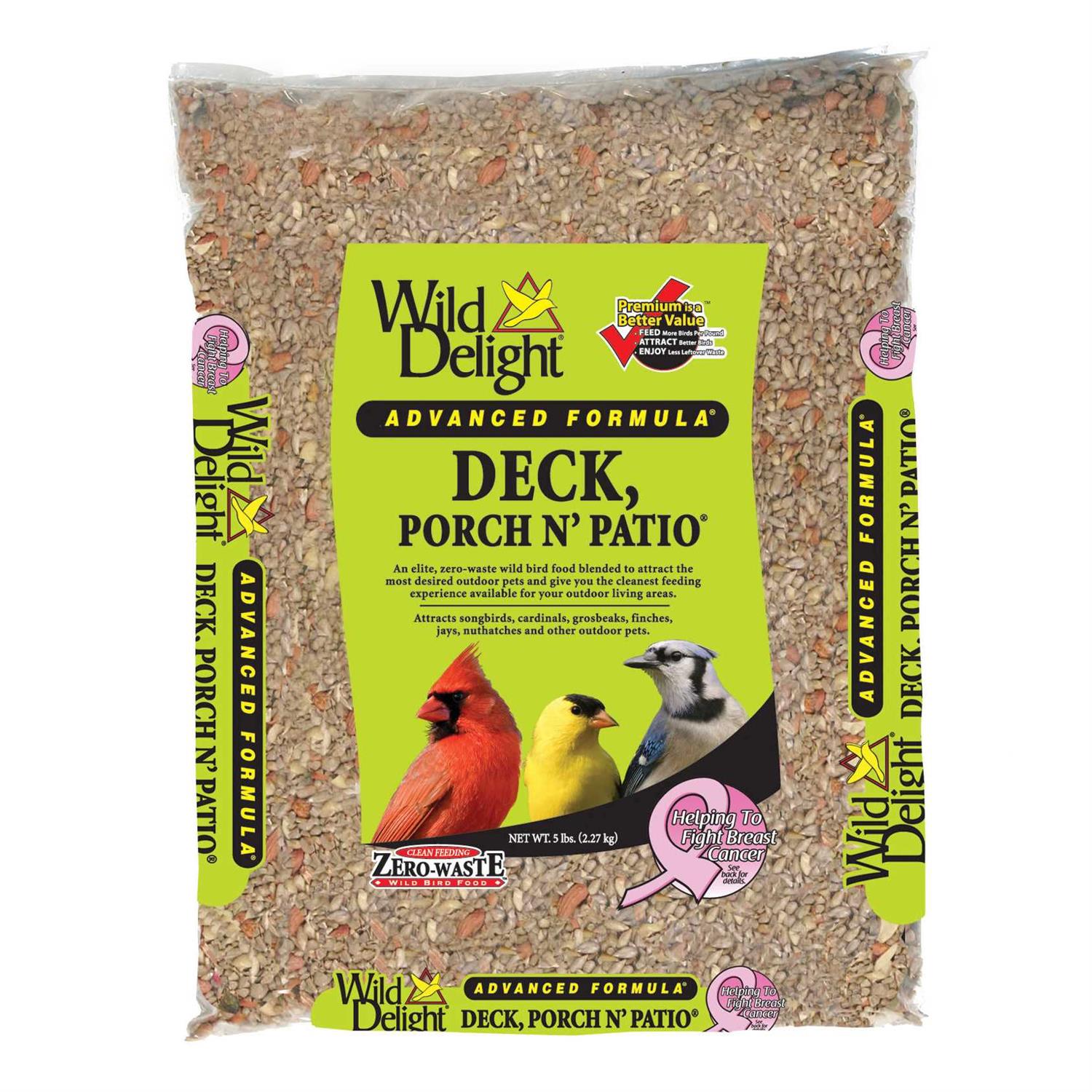 Wild Delight Deck Porch N' Patio Bird Seed - Pet Supplies online store