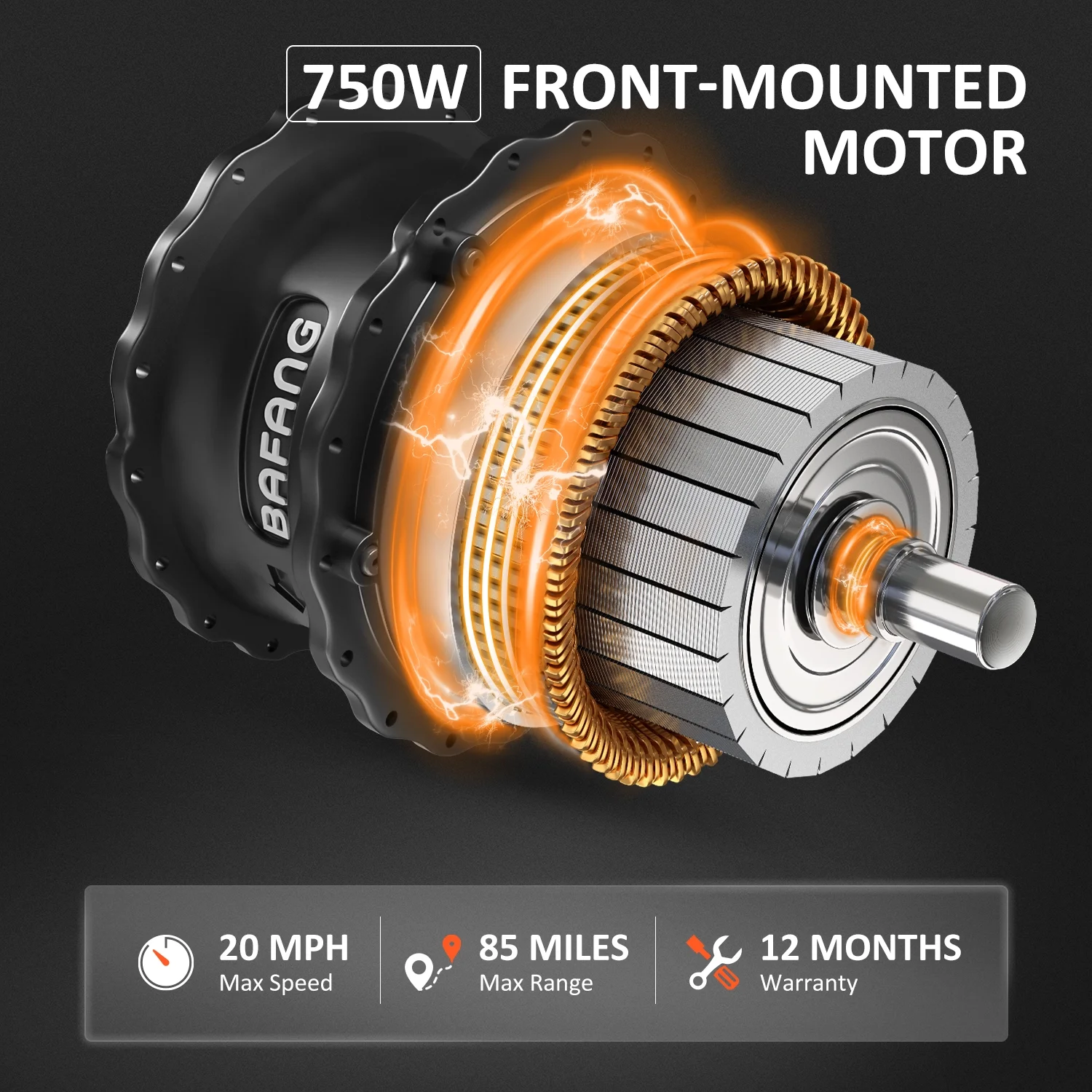 Addmotor Electric Tricycle for Adults, 750W 85MI Dual Suspension Electric Trike, 20'' Fat Trie 48V 20Ah Removable Battery, Beach Cruiser 3 Wheel Electric Bike with Parking Brake & Banana Seat, M-366X - Curated Treasures Market