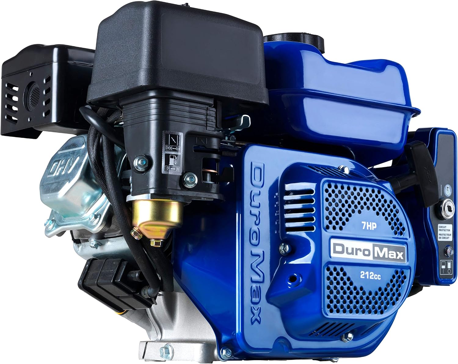 DuroMax XP23HPE 713cc V-Twin Electric Start Gas Powered 50 State Approved, Multi-Use Engine, XP23HPE, Blue