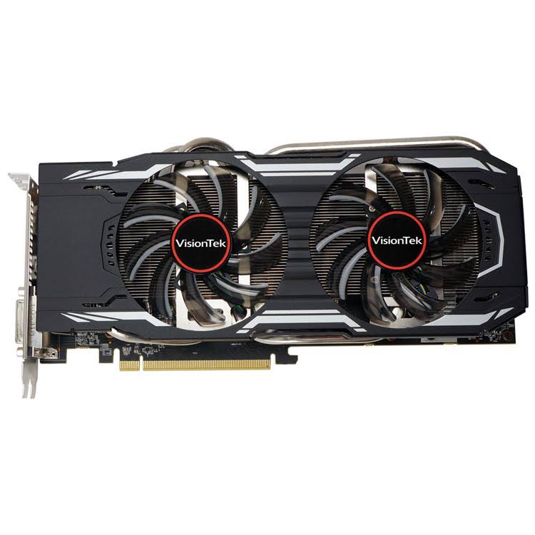 Visiontek Radeon R9 380x Graphic Card - 4 GB GDDR5 - PCI Express 3.0 x16 - 256 Bit Bus Width - Crossfire - Fan Cooler - DirectX