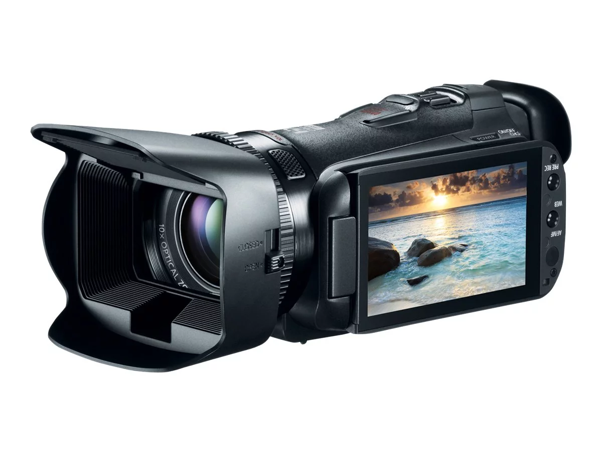 Canon VIXIA HF G20 - Camcorder - 1080p - 2.37 MP - 10x optical zoom - flash 32 GB - flash card