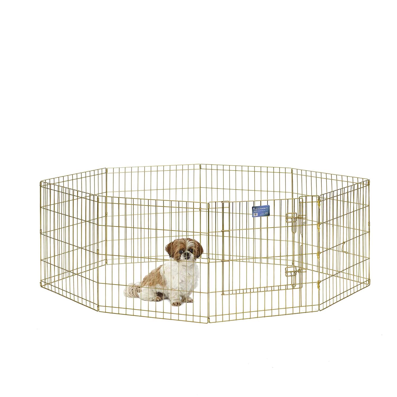 Midwest Gold Zinc Pet Exercise Pen - Pet Supplies online store