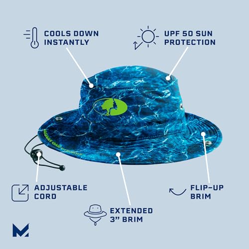MISSION Mossy Oak Camo Cooling Bucket Hat - 3