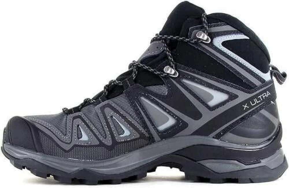 Salomon Women's X Ultra 3 Mid GTX Waterproof Black/Magnet Running Shoes