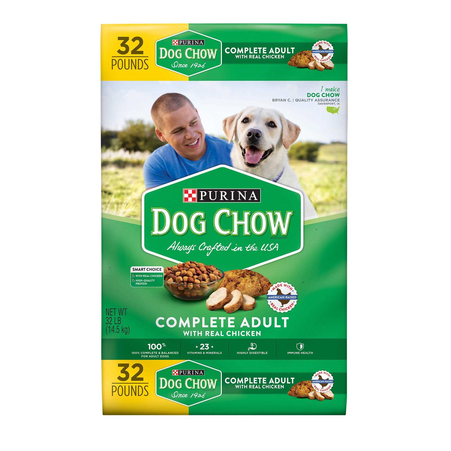Purina Dog Chow Complete & Balanced Dry Dog Food - Pet Supplies online store