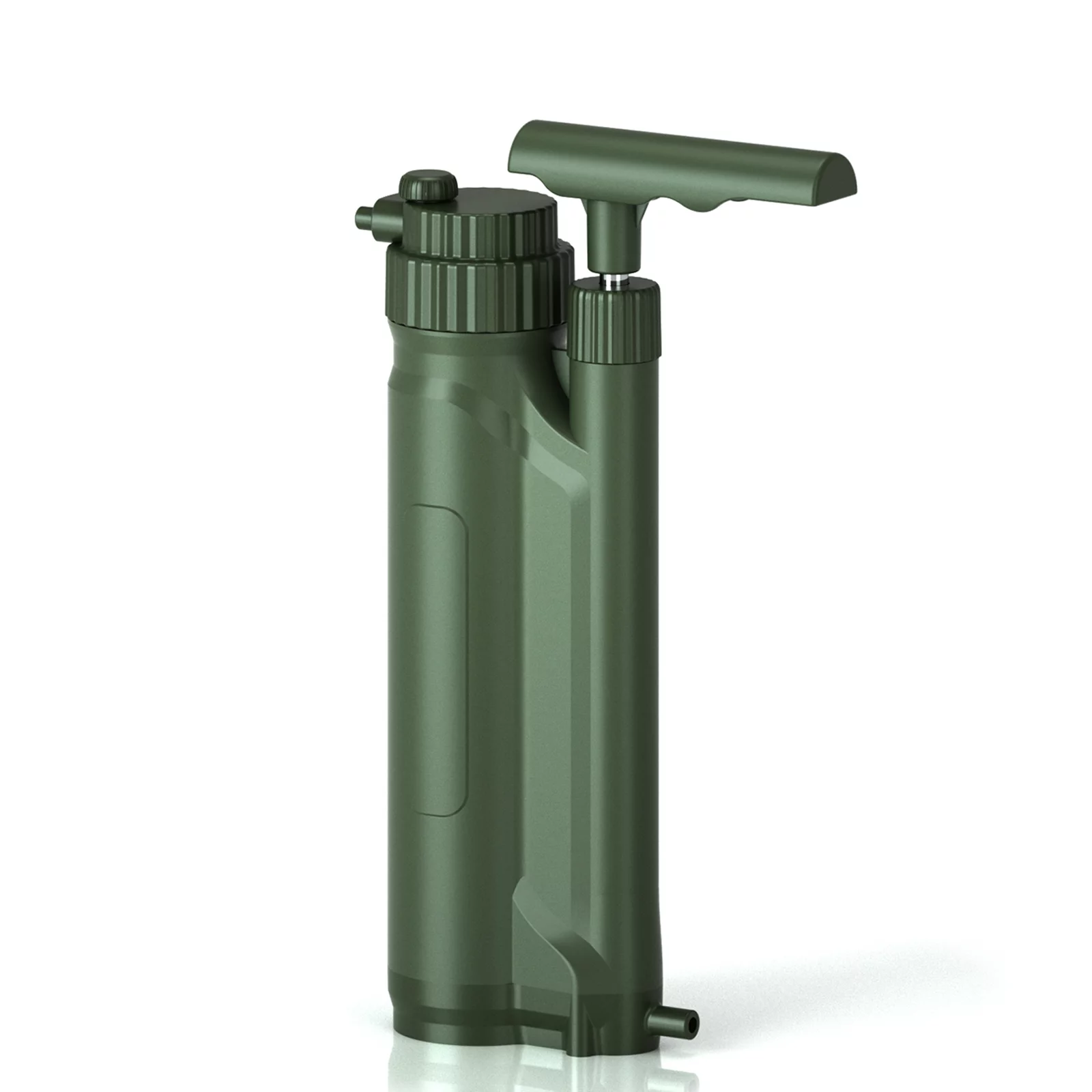 Emergency Preparedness Portable Reverse Osmosis Water Filter Pump, Water Purification System for Camping and Travel