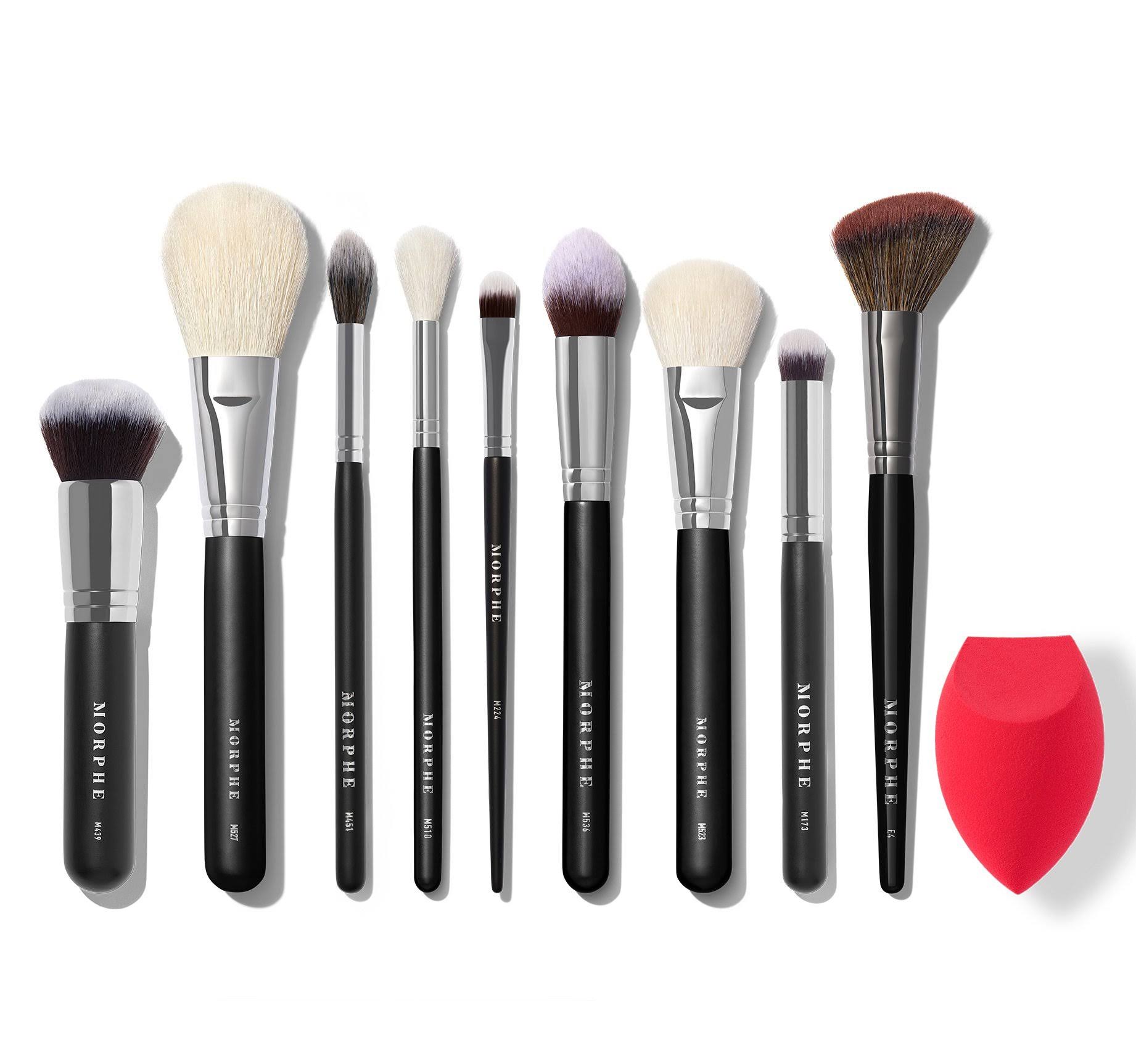Morphe Babe Faves 10-Piece Face Brush Set