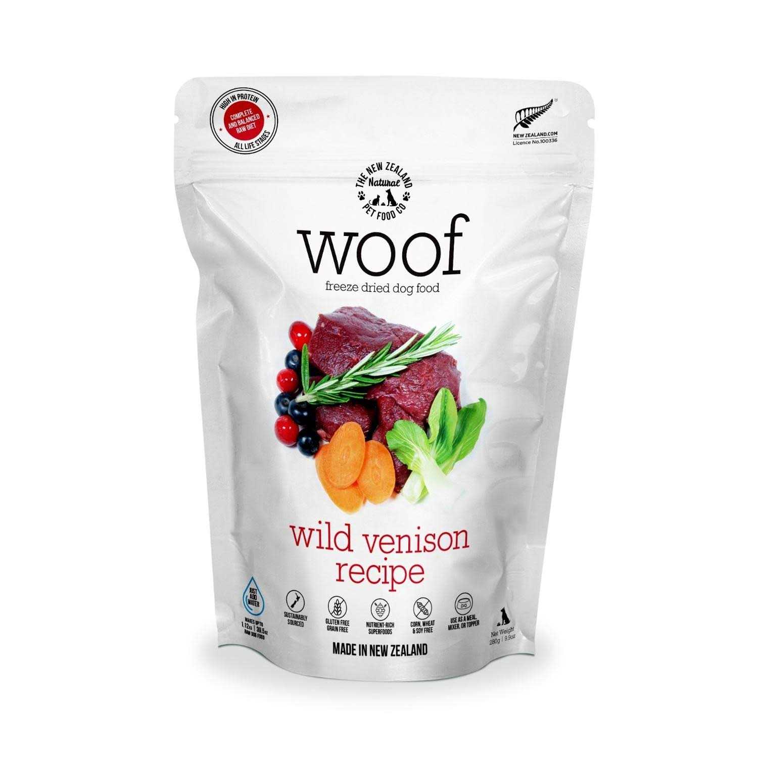 The New Zealand Natural Pet Food Co. New Zealand Natural Wild Venison Freeze-Dried Food - Pet Supplies online store