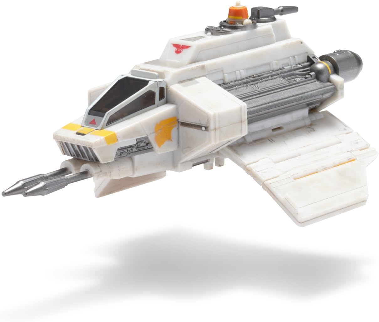 STAR WARS Micro Galaxy Squadron Phantom Shuttle - 5-Inch Vehicle with Folding Wings and Removable Hatch plus Two 1-Inch Micro Figure Accessories