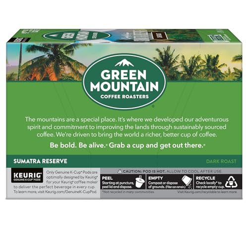 Green Mountain Coffee Roasters Dark Magic Keurig Single-Serve K-Cup Pods, Dark Roast Coffee, 72 Count