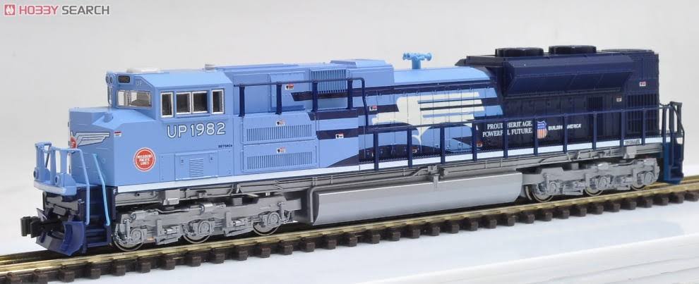 Kato USA Model Train Products EMD SD70ACe #1982 Up Heritage Missouri Pacific N Scale Train