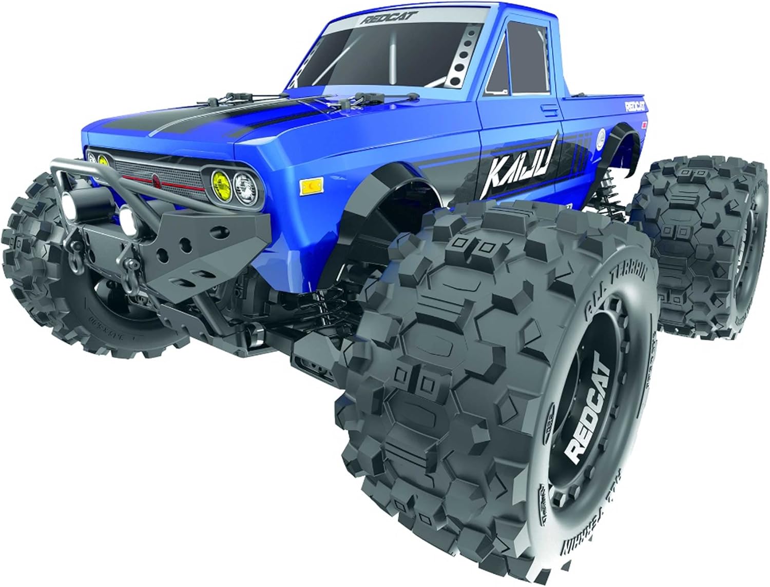 Redcat Racing KAIJU - 1:8 Scale Monster Truck – RTR- 6S Ready, Blue (KAIJU-BLUE)