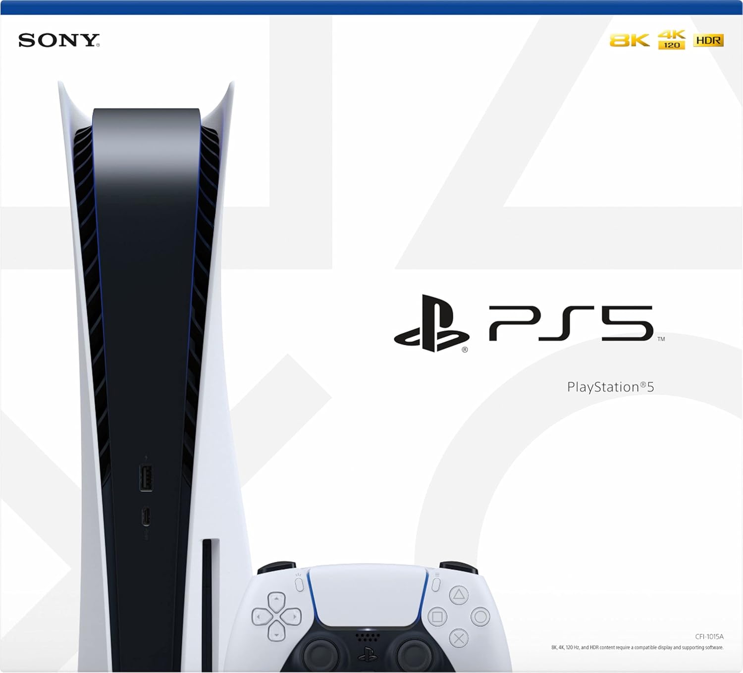 Sony PlayStation 5 Disc Version (Renewed)