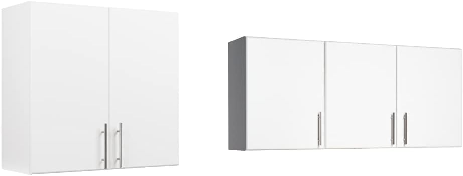 Prepac Elite Functional Wall Mount Shop Cabinet with Adjustable Shelf and Wall Cabinet, Versatile Adjustable Garage Wall Cabinet