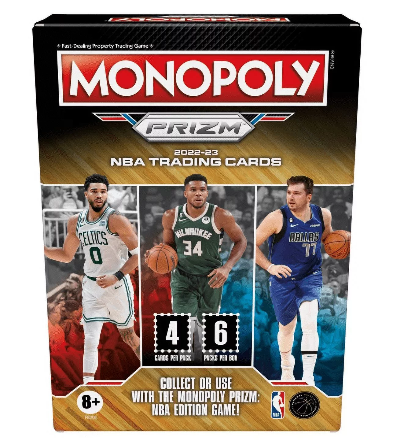 Monopoly Prizm: 2022-23 NBA Cards Booster Box for Monopoly Game