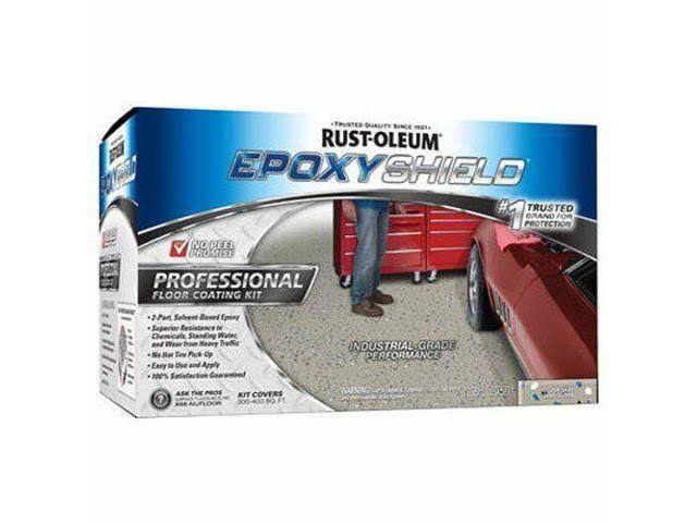 Rust-Oleum 203373 Epoxy Pro Silver Gray Garage