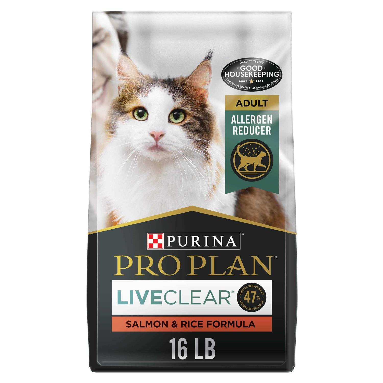 Purina Pro Plan LiveClear Rice Dry Cat Food - Pet Supplies online store