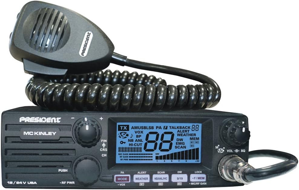 President MCKINLEY USA SSB 12/24V CB Radio
