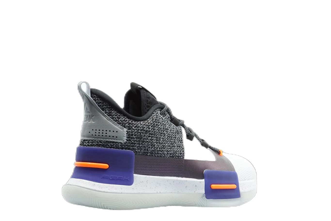 [E94451] Mens Peak Taichi Flash Lou Williams Team White Purple Basketball Shoes - 7