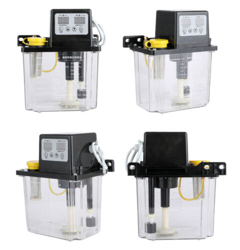 SHANNA 110V Automatic Electric Lubrication Oil Pump CNC Pump Dual Digital Display 2L