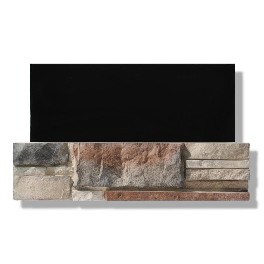Silvermine Stone Belterra 8-sq ft Monument Valley Manufactured Stone Veneer Panel | MV-BL-XX-FL