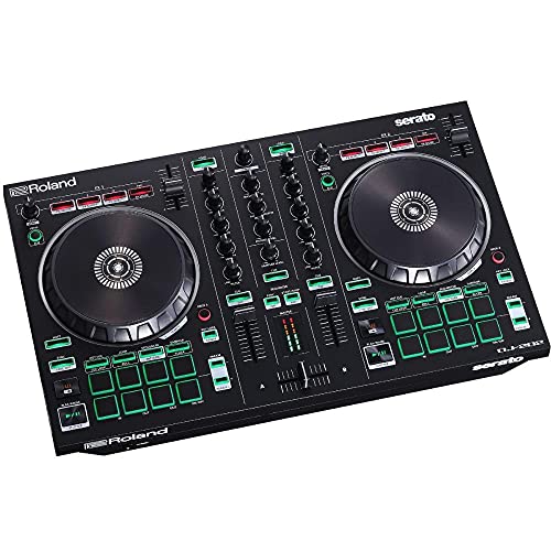 Roland DJ-202 2-Channel Serato DJ Controller with Drum Machine