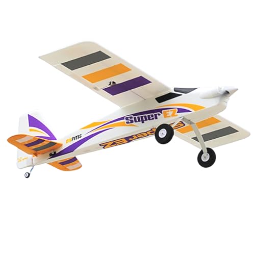 Fms Rc Plane for Adults Remote Control Airplane Super EZ Trainer V4 1220mm Wingspan with Floats 4 Channel Water Sea Airplane Rc Planes for Beginners PNP (No Control, Battery, Charger)