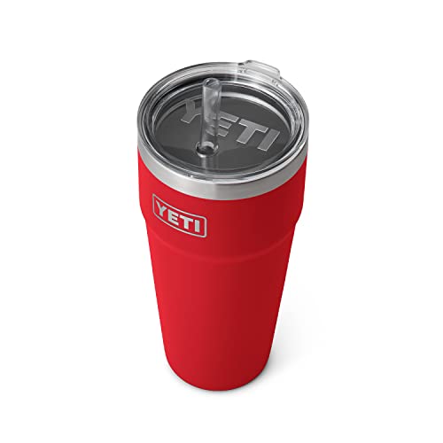 YETI Rambler 26 oz Straw Cup, Vacuum Insulated, Stainless Steel with Straw Lid