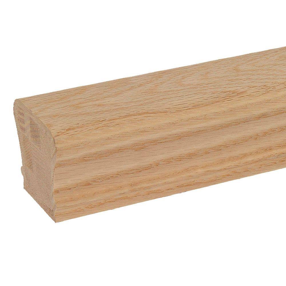 6210 8 ft. Unfinished Red Oak Stair Handrail