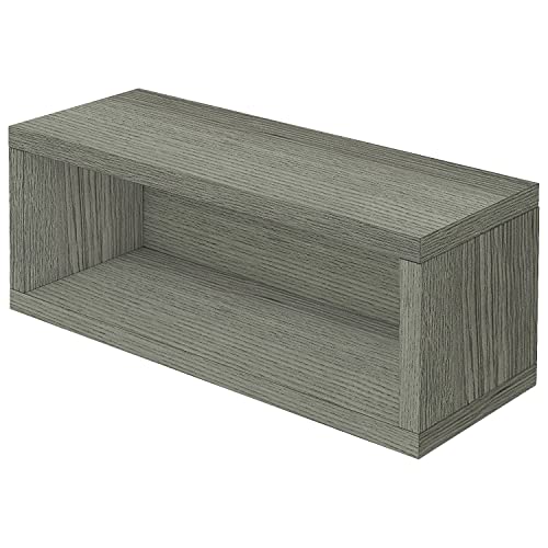 Way Basics Media Storage CD Rack Stackable Organizer - Holds 40 CDs (White)