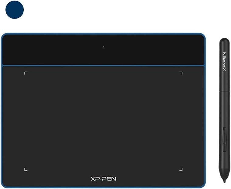 XP-PEN Deco Fun L Graphic Drawing Tablets 10x6 Inches Digital Drawing Pad Art Tablet with 8192 Levels of Pressure Battery-Free Stylus for Digital Drawing, Animation, Online Teaching(Black) Pack of 2