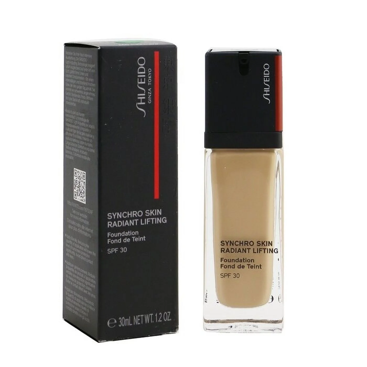 Shiseido 261057 30 ml Synchro Skin Radiant Lifting Foundation, SPF 30 - No.260 Cashmere