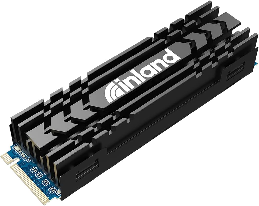 Inland Performance 1TB PCIe Gen 4.0 NVMe 4 x4 SSD M.2 2280 TLC 3D NAND Internal Solid State Drive, R/W Speed up to 5000MB/s and 4300MB/s, 1800 TBW