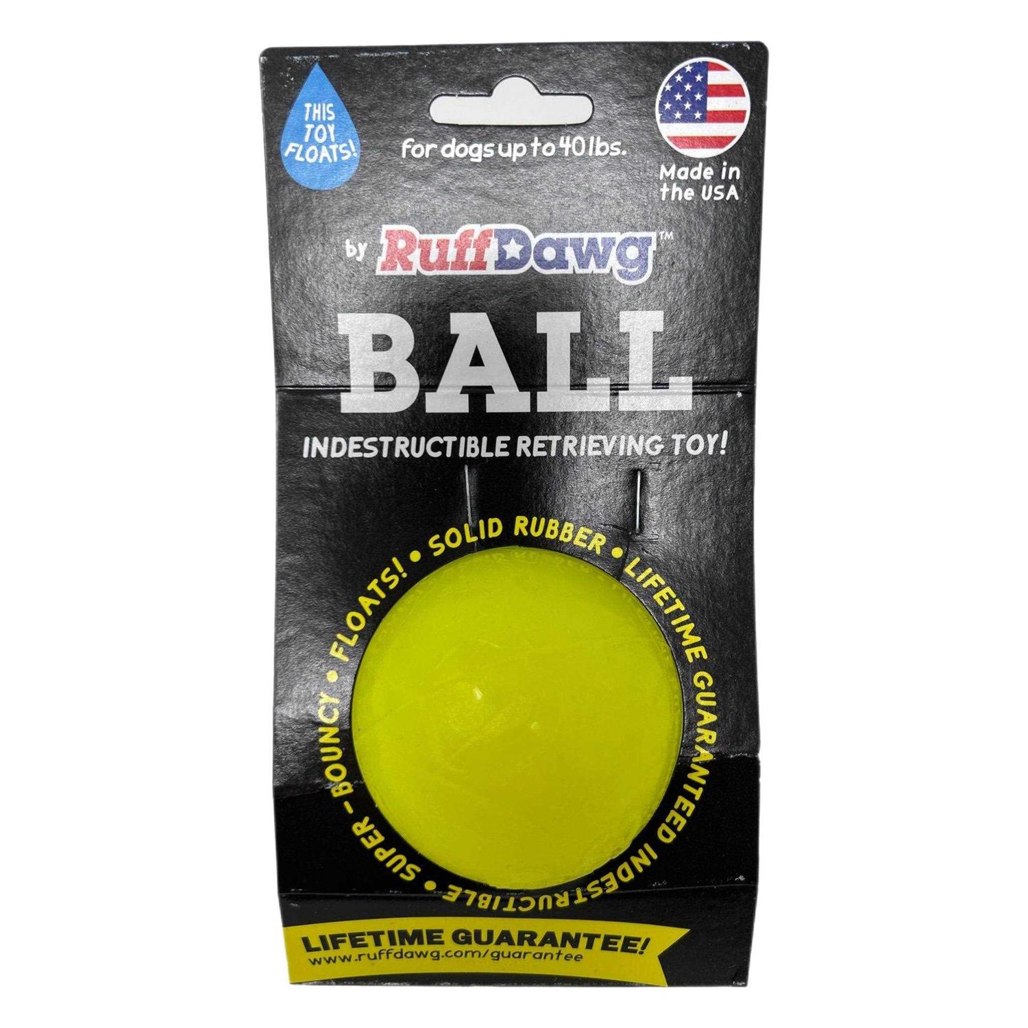 Ruff Dawg Dog Toy Indestructible Ball - Pet Supplies online store
