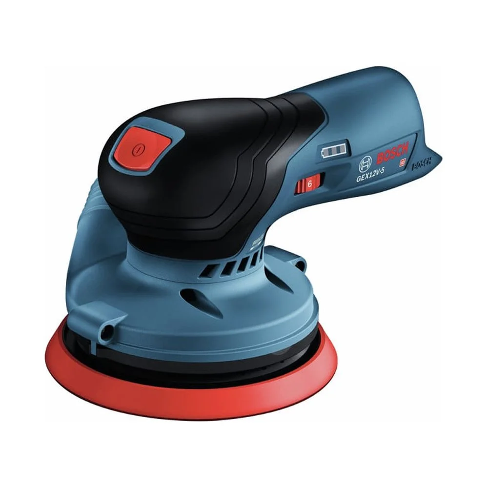 Restored Bosch GEX12V-5N-RT 12V Max Brushless Lithium-Ion 5 in. Cordless Random Orbit Sander (Tool Only) (Refurbished)