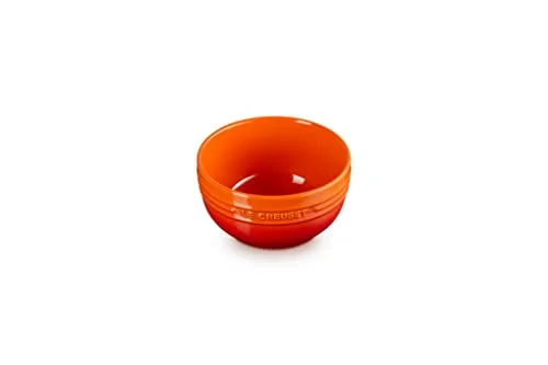 Le Creuset Tea Bowl Rice Ball 330ml Orange Heat Resistant Cold Resistant Microwave Oven Dishwasher Safe