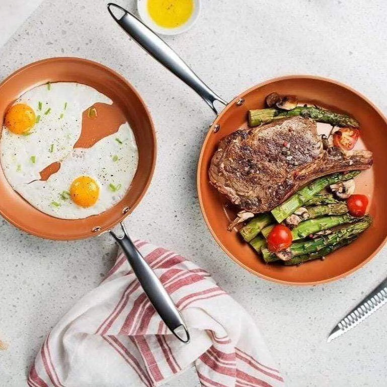 Gotham Steel Hard Anodized 8