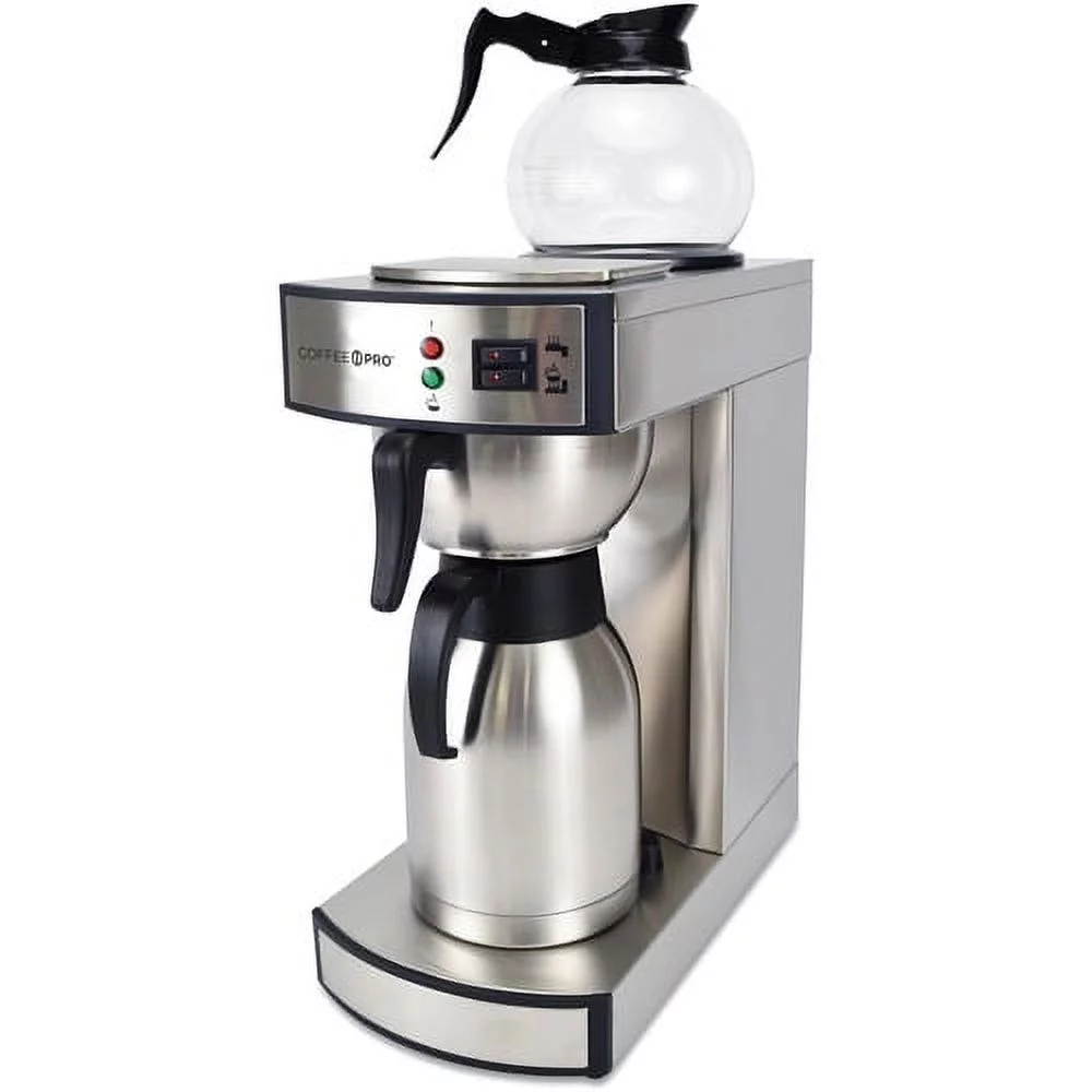 Coffee Pro Commercial Coffeemaker 2.32 quart - Stainless Steel - Stainless Steel