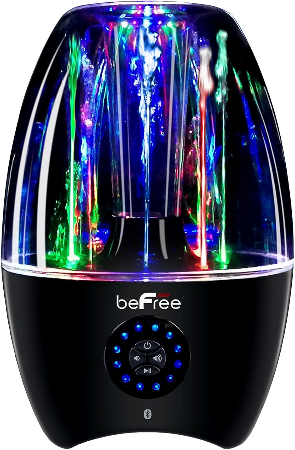 beFree Sound 2.1 Channel Wireless Multimedia LED Dancing Water Bluetooth Sound System