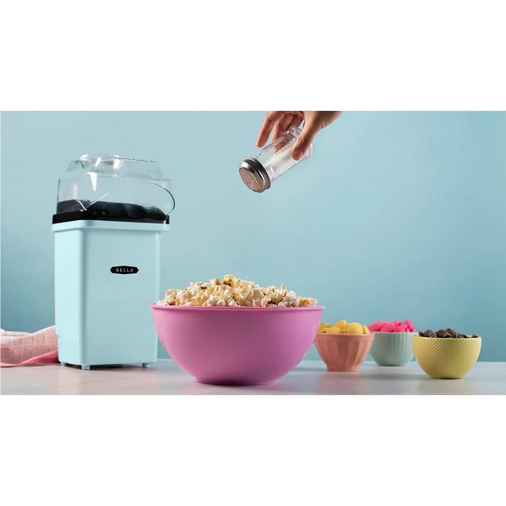 Bella Hot Air Popcorn Maker, Teal